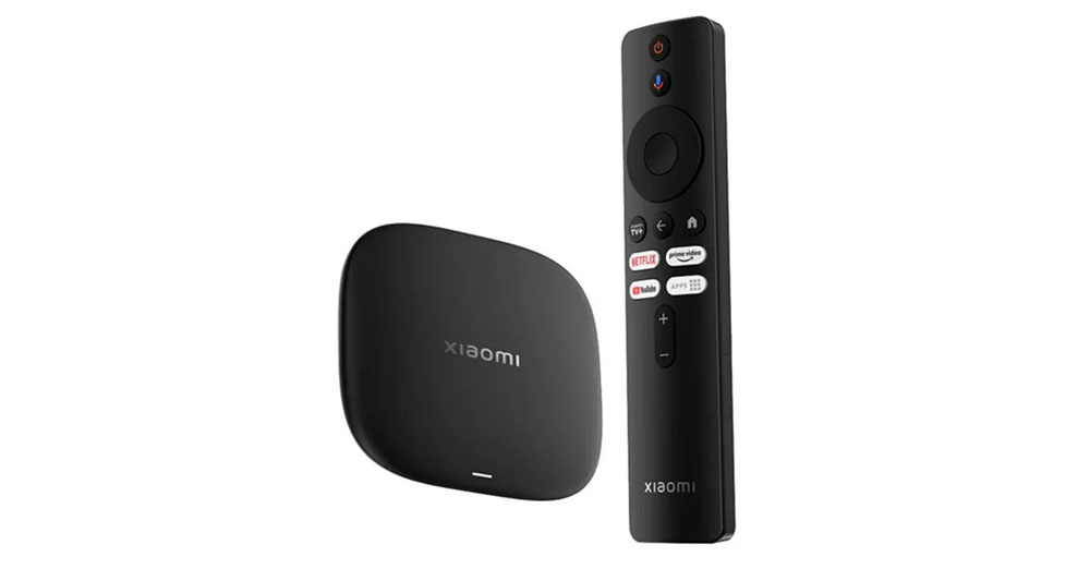 Xiaomi TV Box S 3rd Gen con su mando a distencia