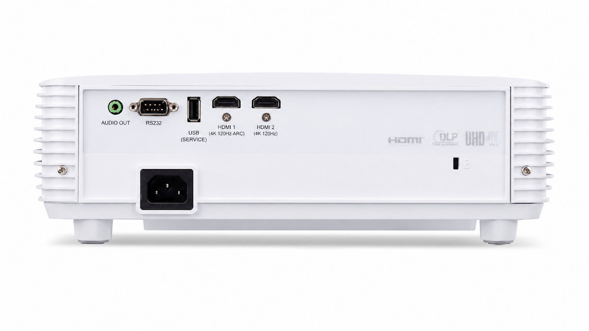 Acer lanza un proyector láser 4K con Google TV, 4000 lúmenes ANSI y hasta 240 Hz para jugar
