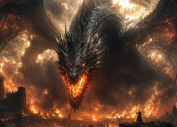 La Casa del Dragón queda humillada por la bestia apocalíptica de Tolkien que hace parecer a Vhagar un simple pájaro