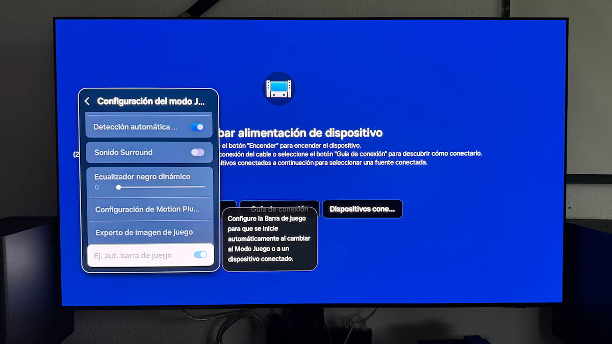 La barra de juego de tu televisor Samsung puede estar molestándote cada día: así se quita sin perder el Modo Juego