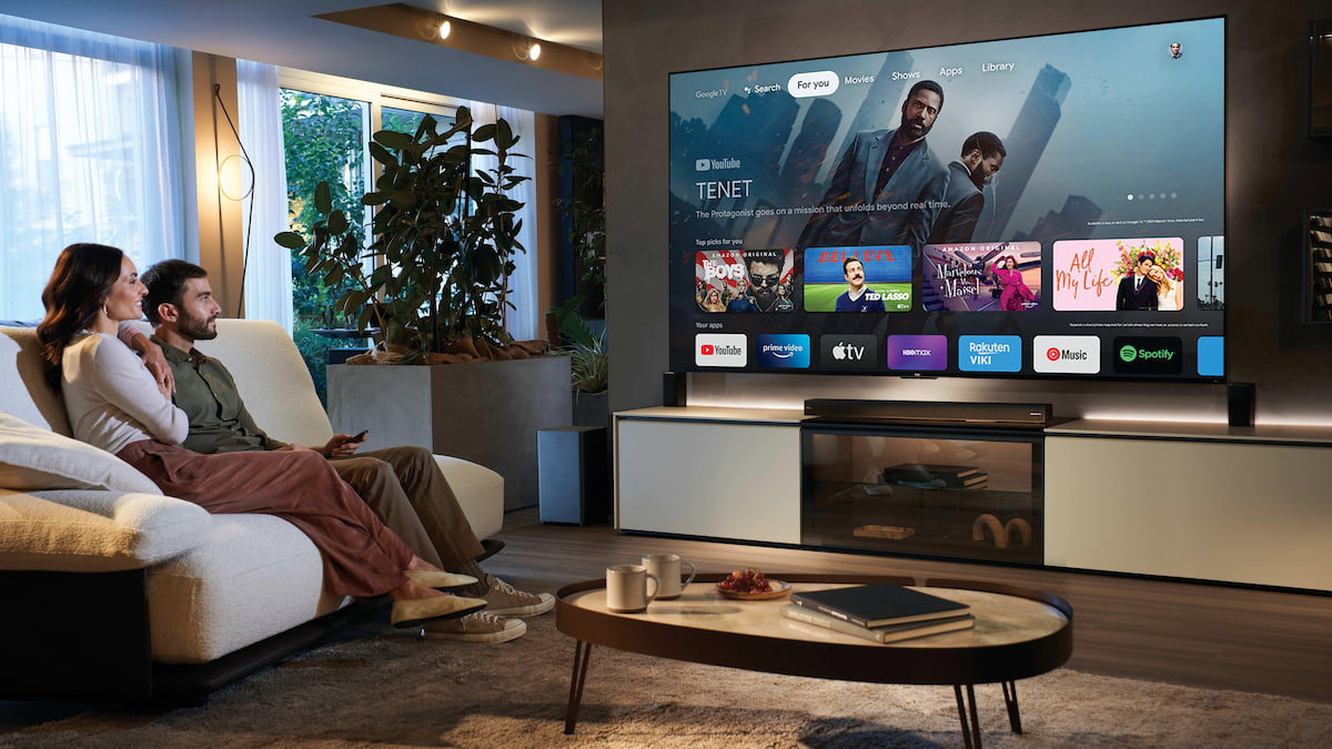 Así es el Haier S90 100”: un televisor gigante con panel QLED 4K, 120 Hz, HDMI 2.1 y Google TV