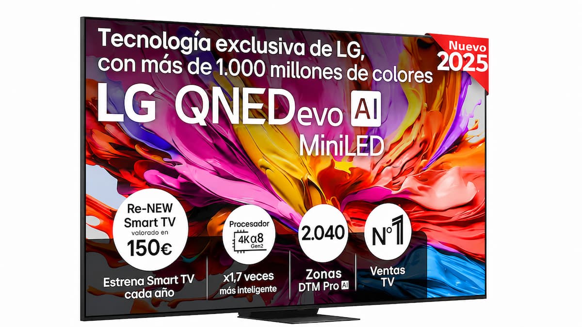 Los mejores televisores LG de gran pulgada con descuentos espectaculares