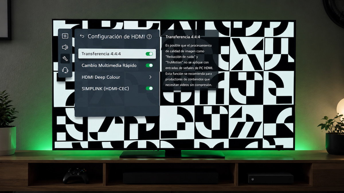 Tu televisor se ve brutal con películas, pero raro con el PC: el ajuste que debes revisar si la usas como monitor