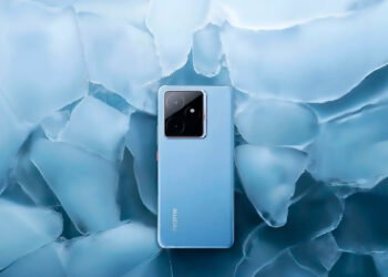 realme 7 GT con hielo