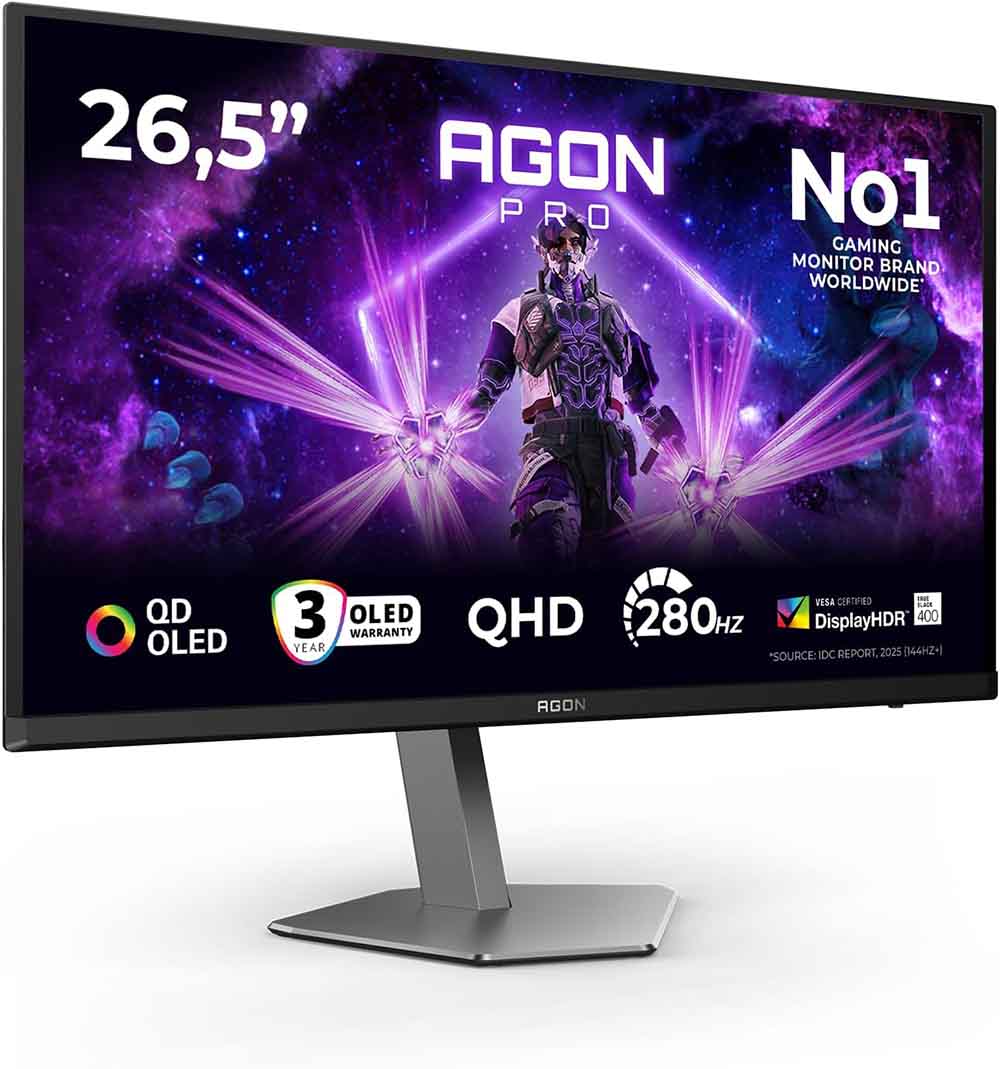 Pantalla del AOC AGON AG276QZD2