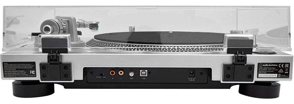 Conexiones del Audio-Technica LP120XUSBSV