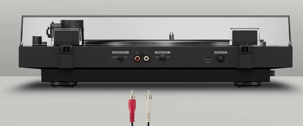 Conexiones del Sony PS-LX5BT