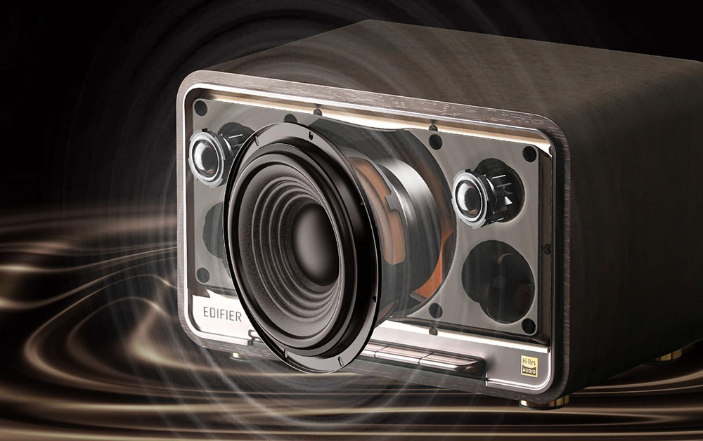 Interior del Edifier D32