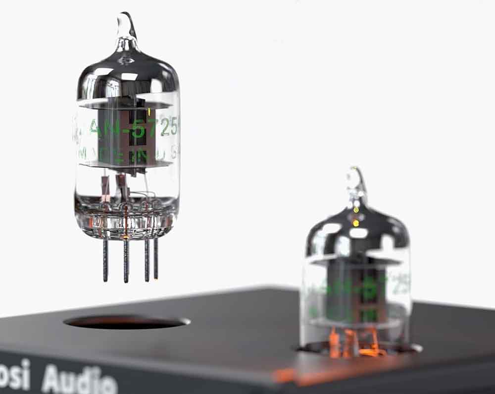 Válvulas del amplificador Fosi Audio P2