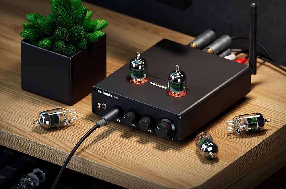 Válvulas del Fosi Audio T20X