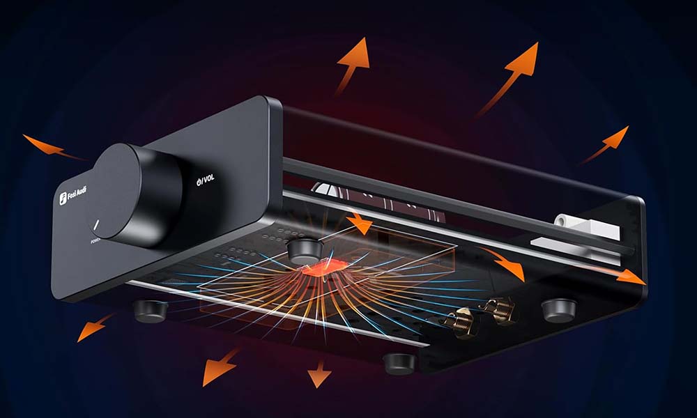 Disipación del Fosi Audio V3