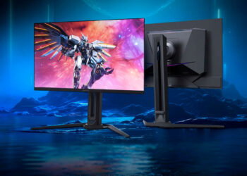 GIGABYTE AORUS FO27Q5P con fondo