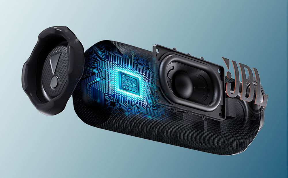 Interior del JBL Flip 7