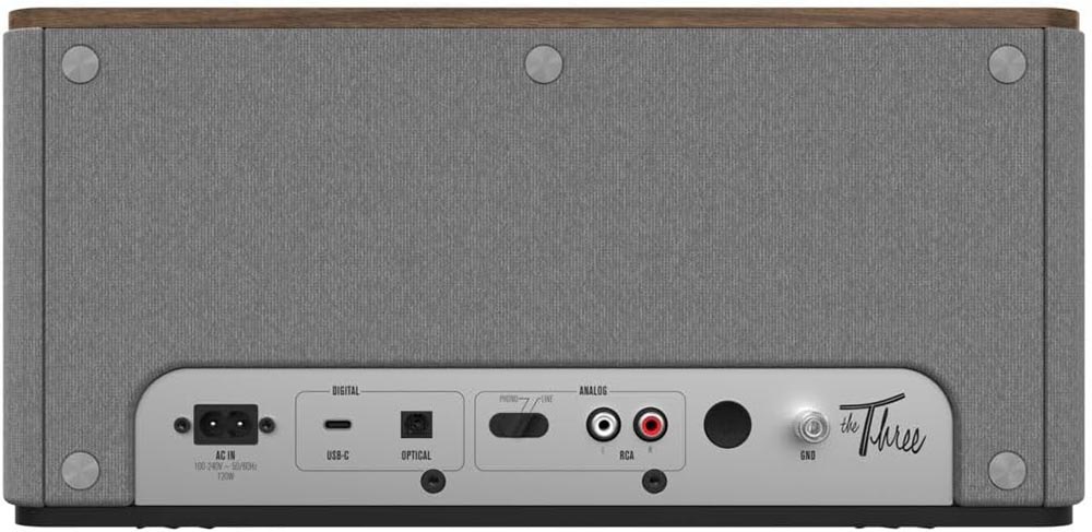 Conexiones del Klipsch The Three Plus