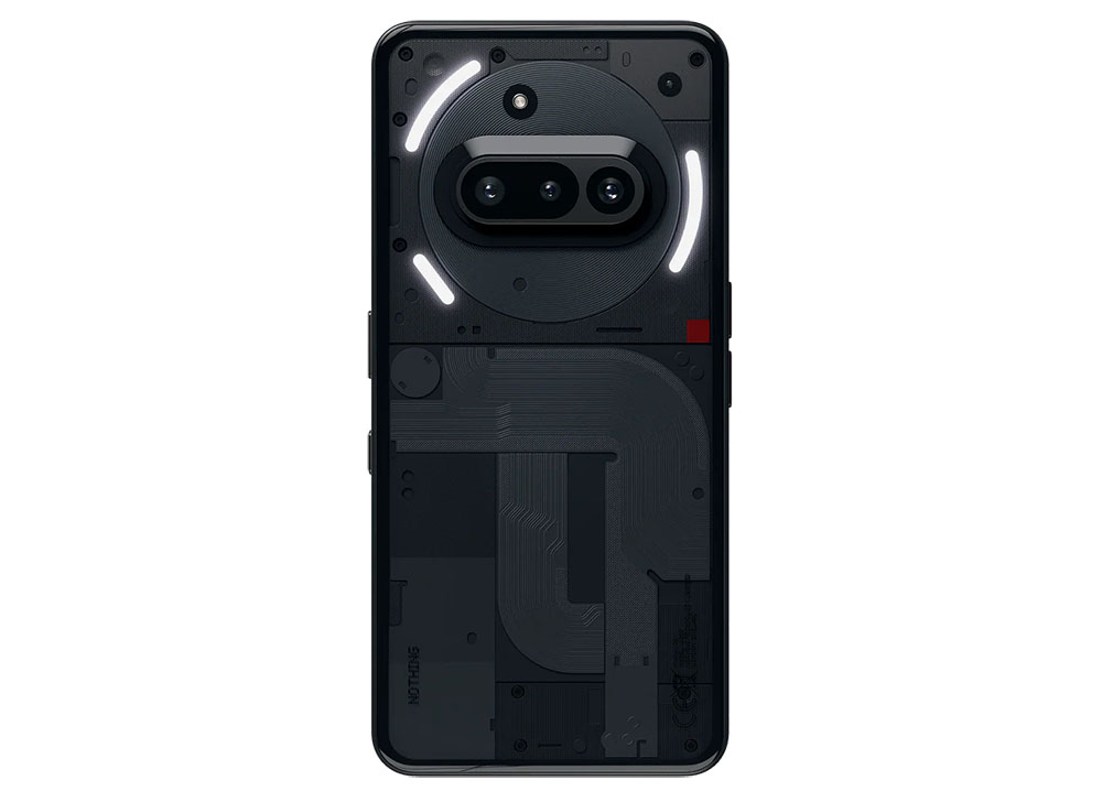 Nothing Phone (3a) de color negro