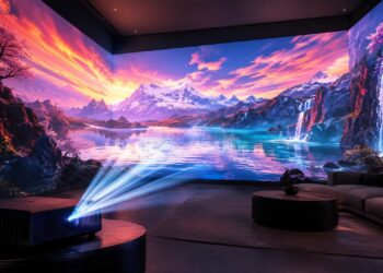Adiós a calibrar proyectores durante horas: esta IA china convierte cualquier pared en una pantalla inmersiva
