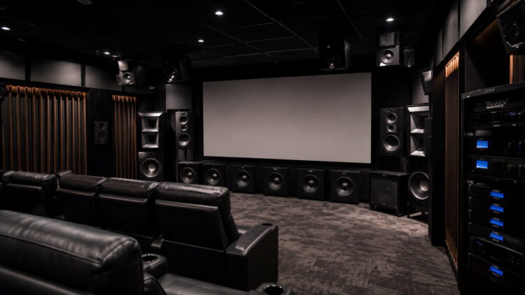 32.000 W, 11.8.6 canales y ocho subwoofers: este cine en casa parece directamente ilegal