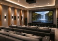 Siete subwoofers, 13 altavoces y 10.000 lúmenes: así es uno de los cines en casa más bestias del mundo