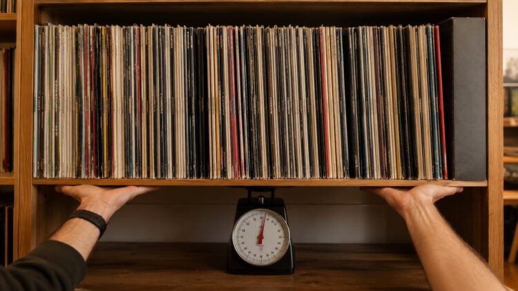 Tu colección de vinilos pesa más de lo que imaginas: este error puede destrozar la estantería y tus discos