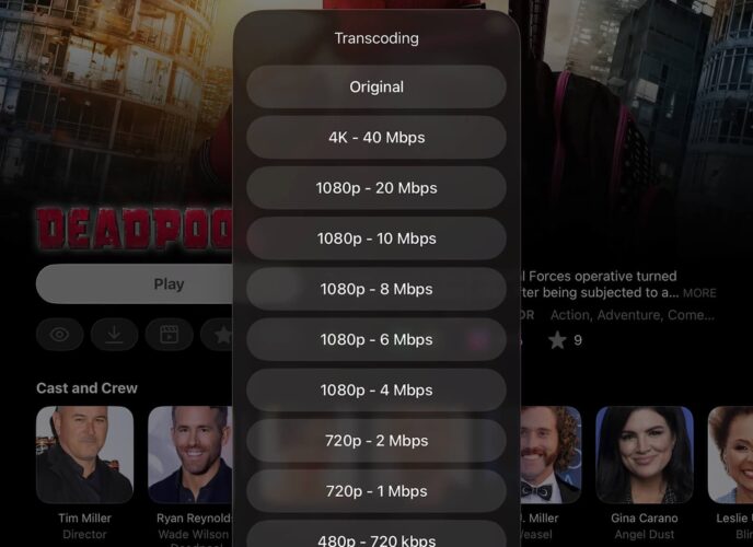 Infuse soluciona su gran problema con Plex fuera de casa: el 4K ya no tiene que viajar entero