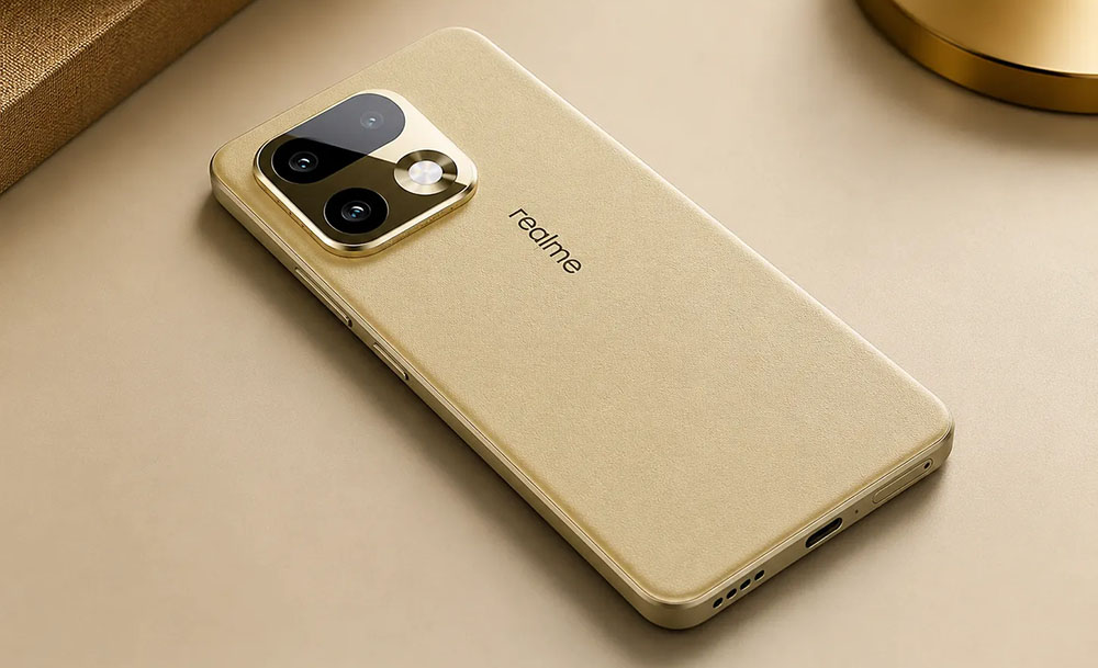 Trasera del teléfono realme 16 Pro 5G