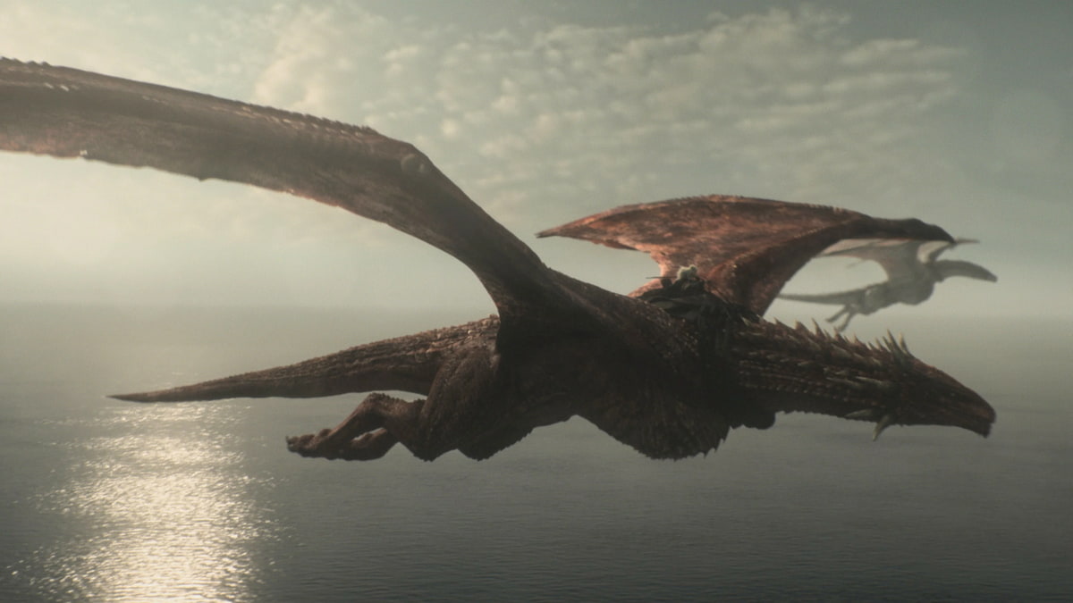 Syrax de La Casa del Dragón sobrevuela los cielos de Glasgow para promocionar la serie de HBO Max