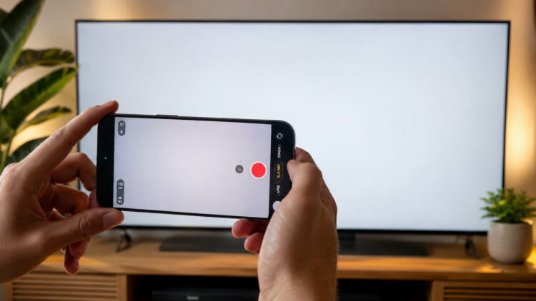 El espectacular test de la cámara lenta del móvil para detectar parpadeo, PWM o flicker en tu televisor