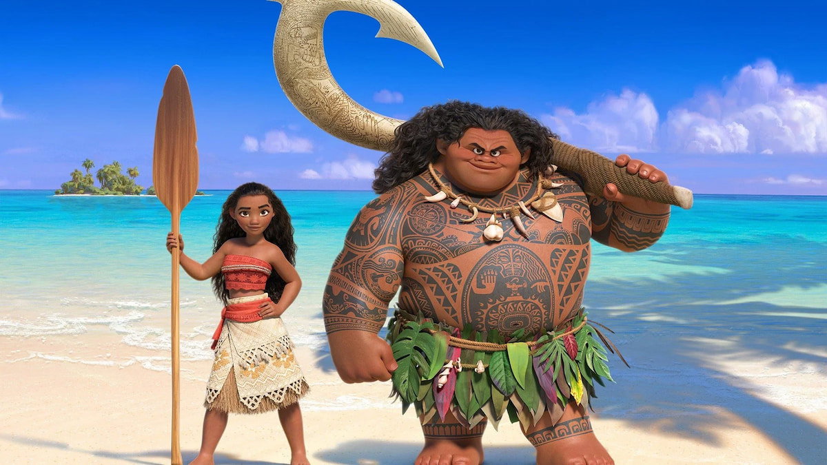 Maui de Vaiana no está inspirado en Dwayne Johson, sino en su abuelo que fue un gran luchador profesional