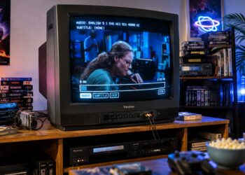 Plex y Jellyfin vuelven a los 90: este proyecto convierte una vieja tele de tubo en un centro multimedia