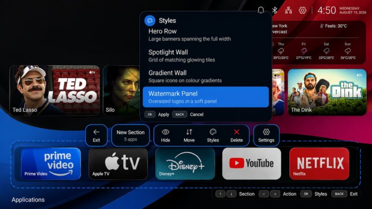 ATV Launcher Pro se actualiza a lo grande: tu Google TV puede tener ahora una pantalla de inicio completamente diferente