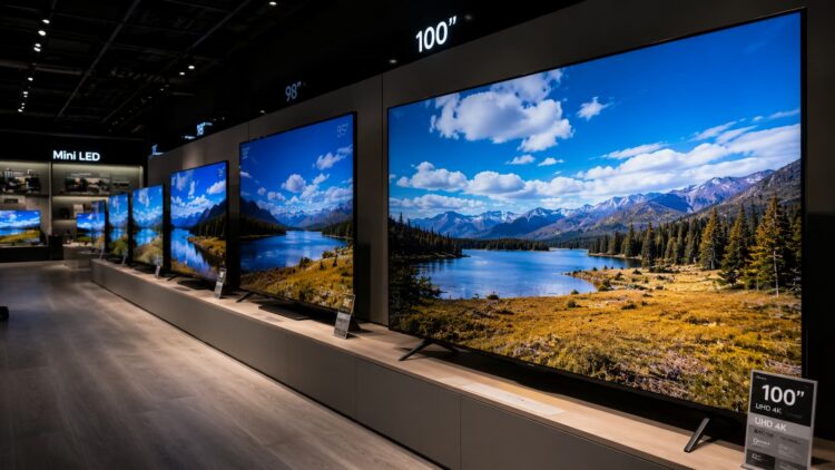 China se prepara para inundar el mercado de televisores gigantes: BOE fabricará paneles de hasta 116 pulgadas