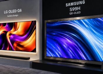 Comparativa entre la LG OLED G6 vs Samsung S99H QD-OLED: dos de los mejores televisores del 2026