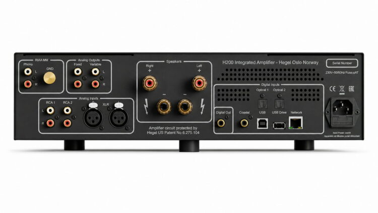 El nuevo Hegel H200 quiere ser el único aparato de tu equipo Hi-Fi: 150 W, DAC, streamer y hasta previo de phono