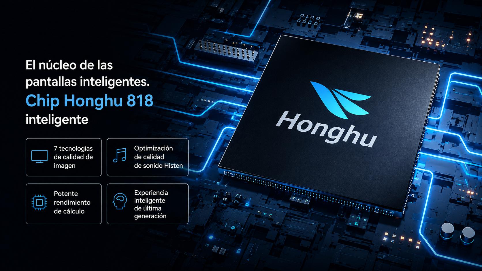 Huawei presenta su chip Honghu: el procesador que amenaza con cambiar los televisores MiniLED RGB