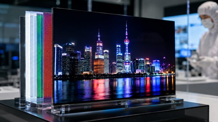 China ya fabrica en masa su OLED de “cuarta generación”: quiere combinar más eficiencia, vida útil y color sin disparar el coste