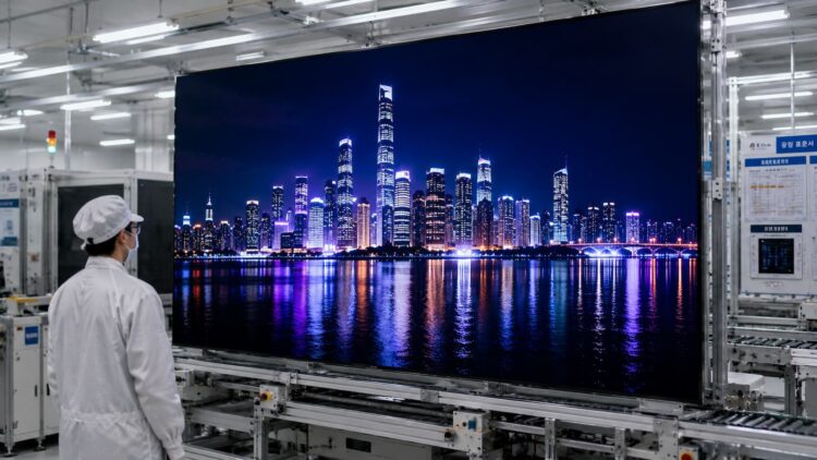 China ya fabrica en masa su OLED de “cuarta generación”: quiere combinar más eficiencia, vida útil y color sin disparar el coste