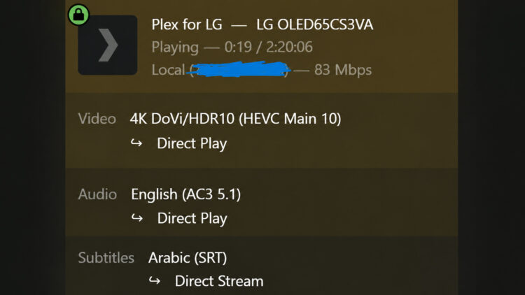 Este simple gesto puede hacer que Plex destroce tu película 4K HDR: cuidado al activar los subtítulos