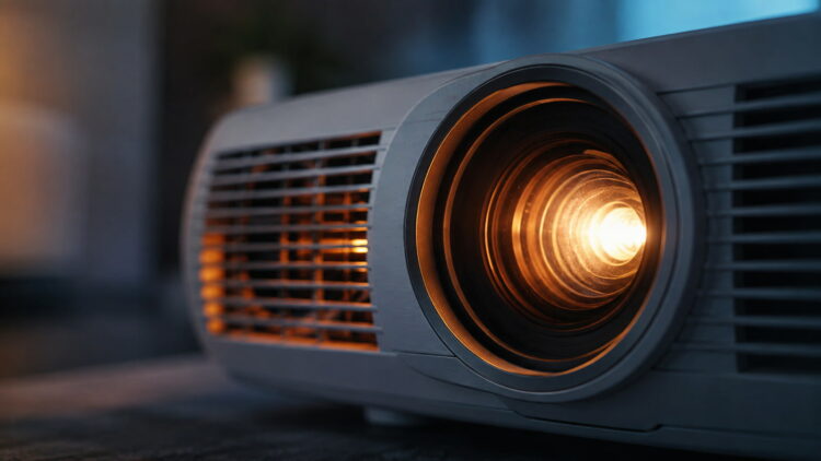 Tu proyector está perfectamente enfocado al encenderlo y media hora después ya no: esta es la razón