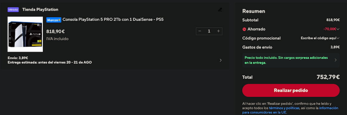 PS5 Pro por 150 euros menos: la mejor consola para jugar GTA 6 a un precio inmejorable