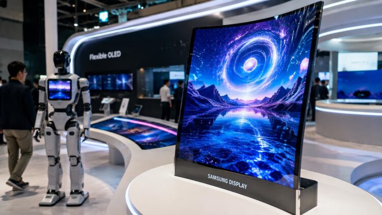 Samsung estira el MicroLED como si fuera goma: presenta la pantalla extensible más grande del mundo