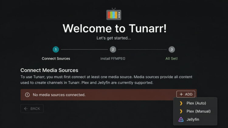 Tunarr: convierte tus películas de Plex o Jellyfin en canales de televisión que emiten las 24 horas