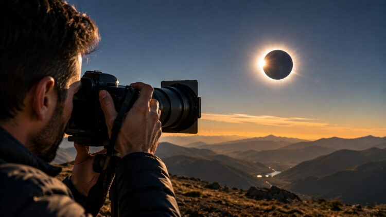 Ver el eclipse por televisión es completamente diferente a verlo directamente: esto es lo que pasa con tus ojos y tu televisor
