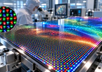 NanoLED da otro salto: 21.000 píxeles por pulgada y un gran problema menos