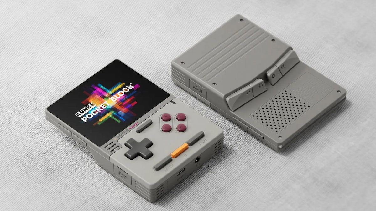 Ayaneo lanza la Konkr Pocket Block, la portátil retro en formato 4:3