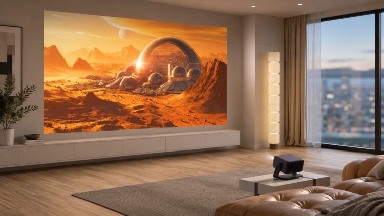 Dangbei se vuelve loca con su nuevo proyector 4K: triple láser RGB, 6.100 lúmenes, Dolby Vision y solo 1 ms