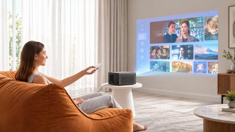 Honor convierte la pared en una pantalla táctil gigante: su nuevo proyector se controla como un portátil y estrena GPMI