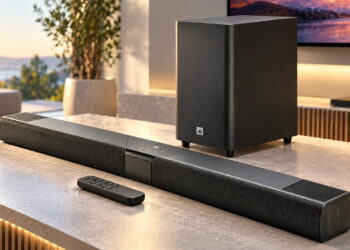 JBL renueva sus barras de sonido Cinema SB: hasta 3.1.2 canales, 440 W, Dolby Atmos y altavoces traseros inalámbricos