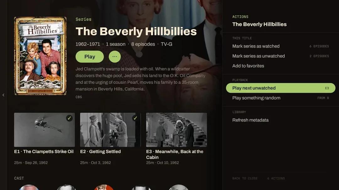 Ni la app oficial ni Kodi: Jellybeam es el cliente de Jellyfin que estabas esperando