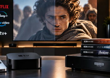 Streaming vs Blu-ray 4K: una prueba revela cuánta calidad perdemos realmente al dejar los discos