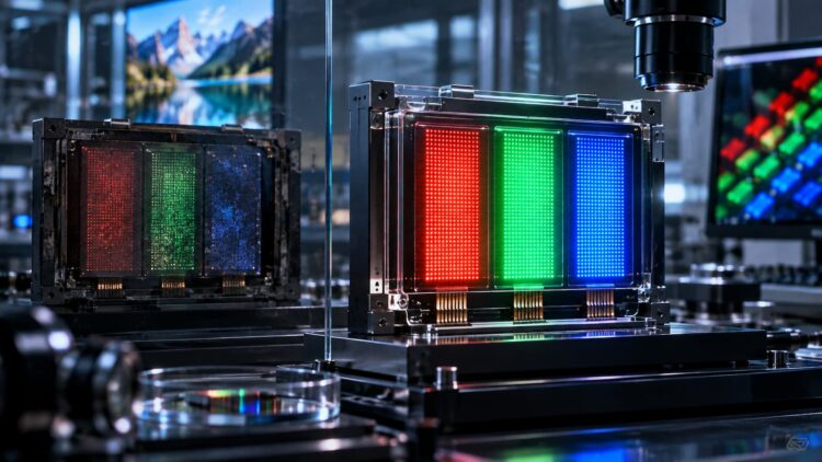 NanoLED da otro paso hacia los televisores: duplican la vida del difícil píxel azul y superan el 26% de eficiencia